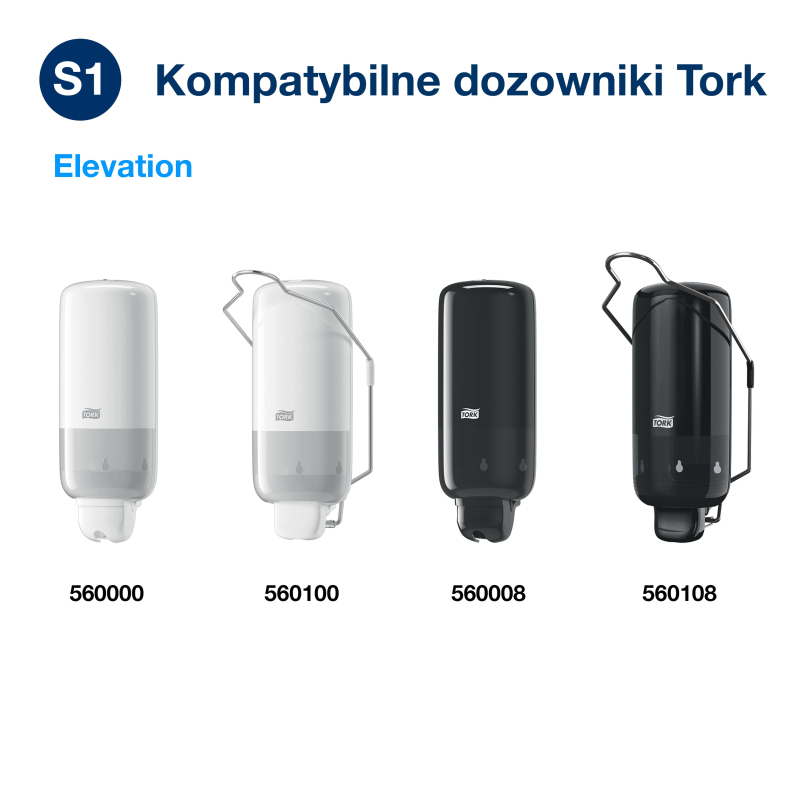 Żel S1 Dezynfekcja TORK 420108 1L Karton x6 szt.